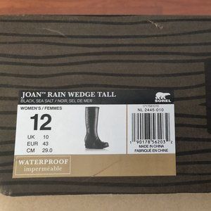 Sorel Joan Rain Wedge Tall